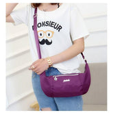 Women Nylon Light Weight Waterproof Casual Large Capacity Shoulder Bag Crossboby